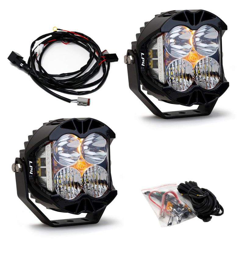 BAJA DESIGNS LP4 Pro Driving/Combo LED - Clear (Pair)