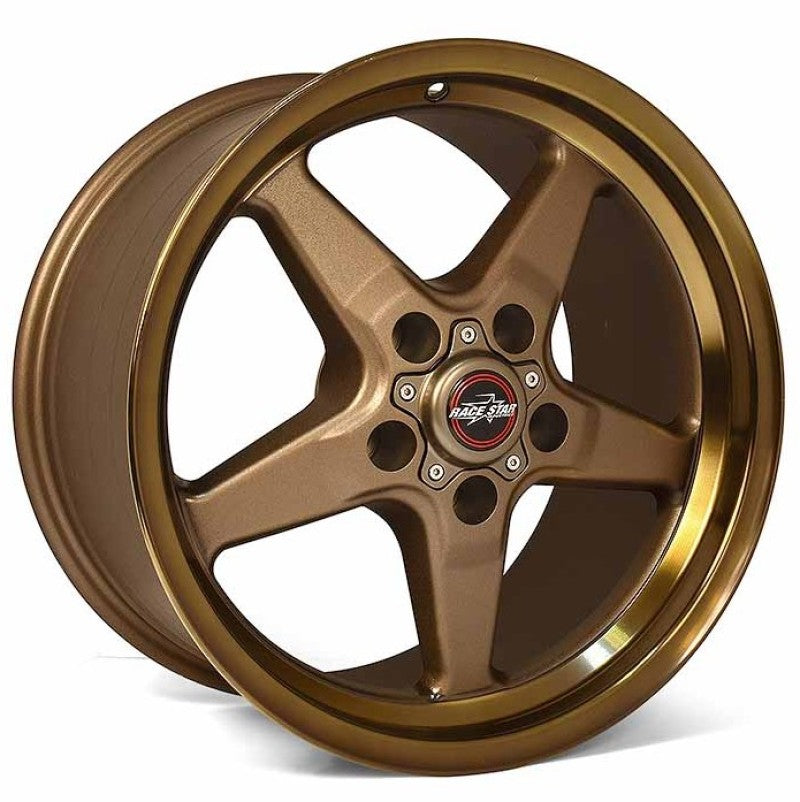 RACE STAR 92 Drag Star Bracket Racer 17x9.5 5x4.75BC 6BS Bronze Wheel