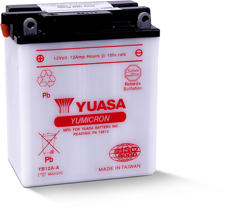 YUASA YB12A-A Yumicron 12 Volt Battery