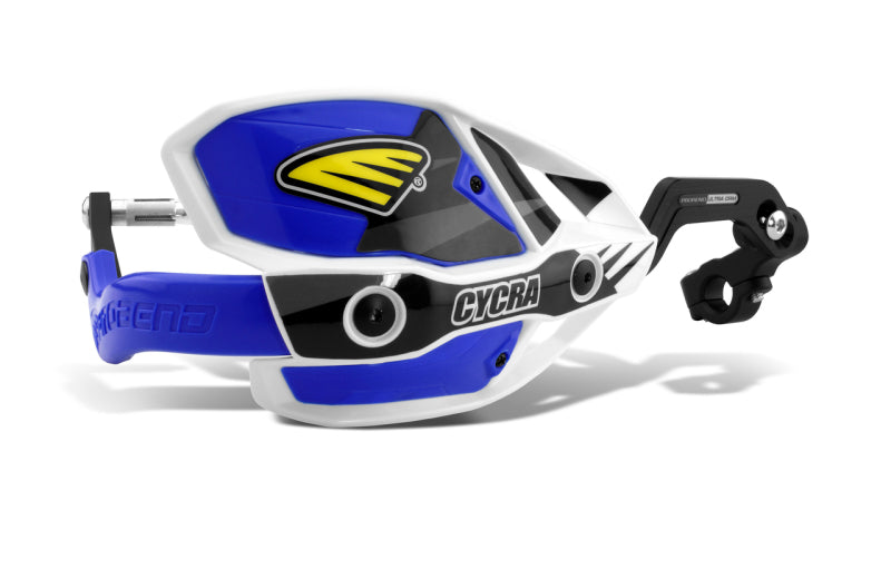 CYCRA CRM Ultra 1-1/8 in. Clamp w/White Shields/Blue Covers