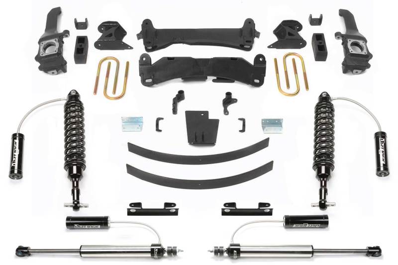 FABTECH 16-21 Toyota Tacoma 4/2WD 6 Lug Models Only 6in Perf Sys w/Dlss 2.5C/O Resi & Rr Dlss Resi