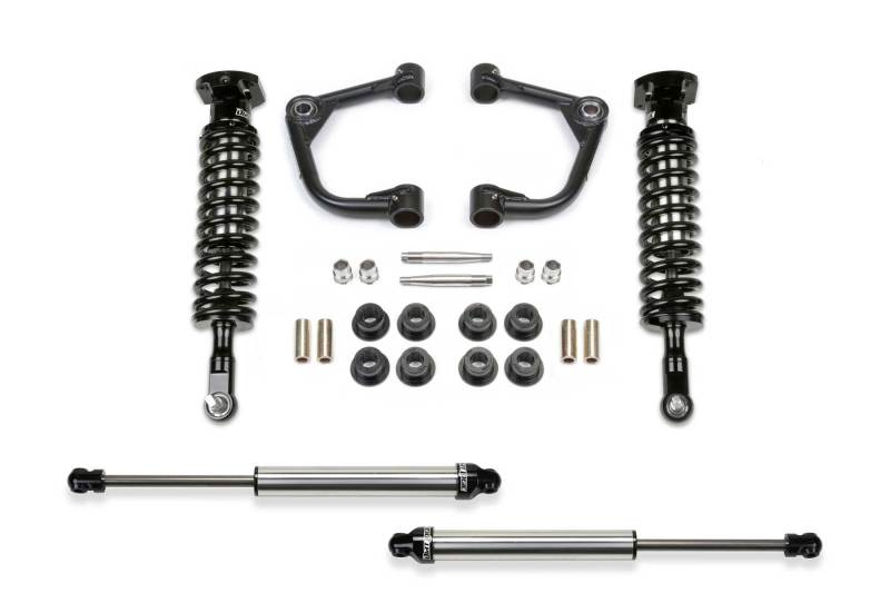 FABTECH 15-20 Ford F150 4WD 2in Uniball UCA Sys w/Dl 2.5 & 2.25