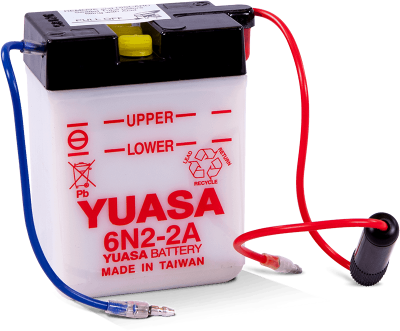 YUASA 6N2-2A Conventional 6 Volt Battery