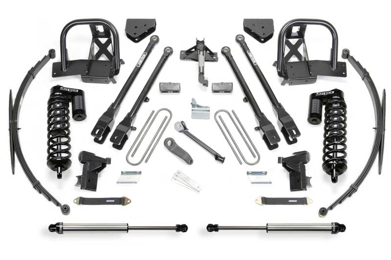 FABTECH 11-16 Ford F350 4WD 10in 4Link Sys w/Dlss 4.0 C/O & Rr Dlss