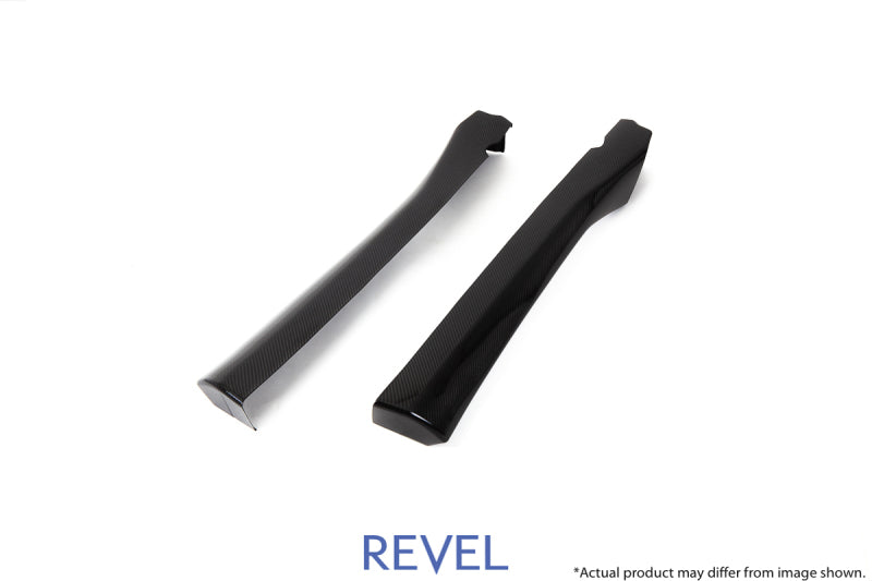 REVEL GT Dry Carbon Door Trim (Front Left & Right) Tesla Model S - 2 Pieces