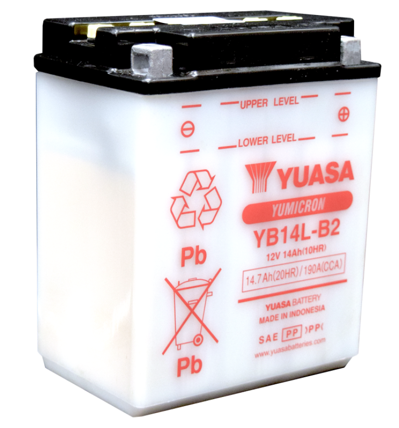 YUASA YB14L-B2Yumicron CX 12 Volt Battery