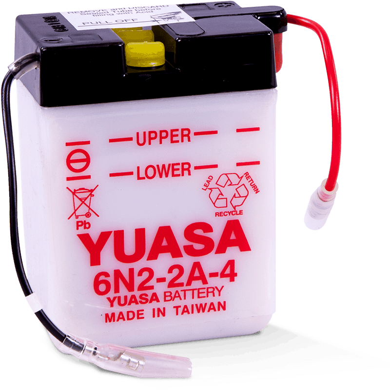 YUASA 6N2-2A-4 Conventional 6 Volt Battery