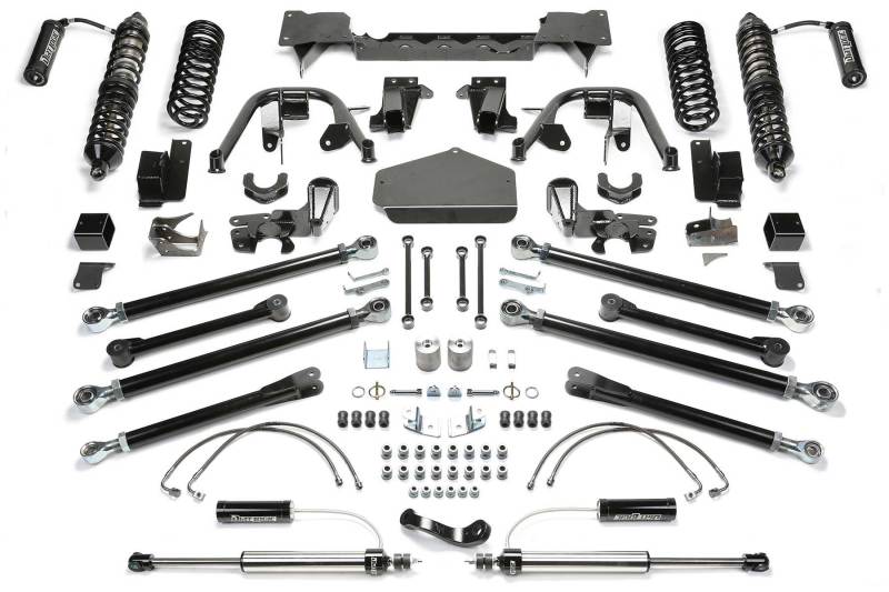 FABTECH 07-18 Jeep JK 4-Door 5in Crawler C/O w/Dlss 2.5 C/O Resi & Rr Dlss Resi