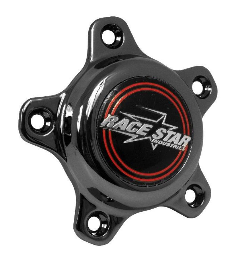 RACE STAR 5 Lug Cap Short Plastic Dark Star (incl. Medallion & Screws)