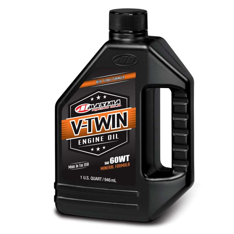MAXIMA V-Twin Mineral 60wt - 1 Liter - Case of 12
