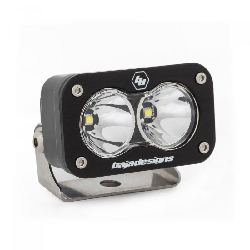 BAJA DESIGNS LED Work Light Clear Lens Spot Pattern Each S2 Sport