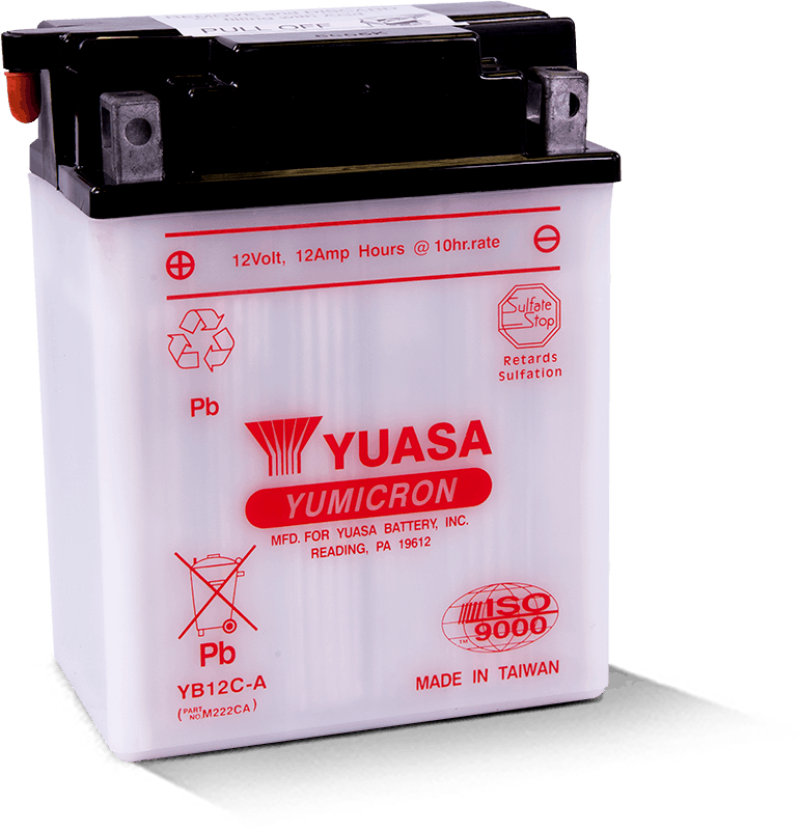 YUASA YB12C-A Yumicron 12 Volt Battery