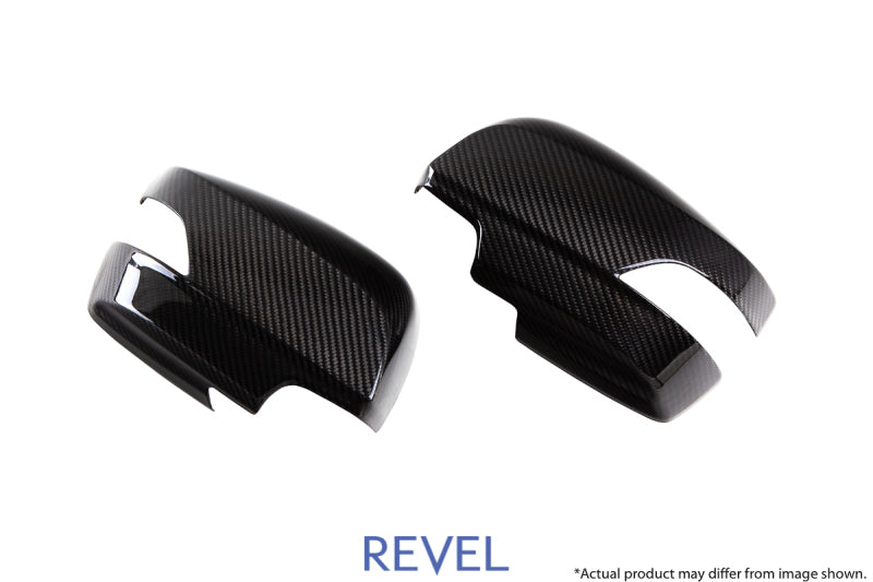 REVEL GT Dry Carbon Mirror Covers (Left & Right) 15-18 Subaru WRX/STI - 2 Pieces