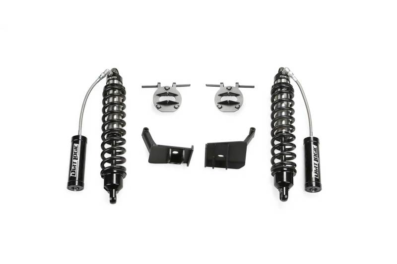 FABTECH 17-19 Ford F250/350 4WD Diesel 6in DL 2.5 Resi Coilover Conversion System