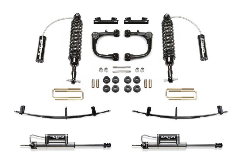 FABTECH 05-14 Toy Tacoma 2WD/4WD 6 Lug 3in UCA Sys w/Dl 2.5 C/O Resi & Rr Dl Resi & Rr Leaf Pack