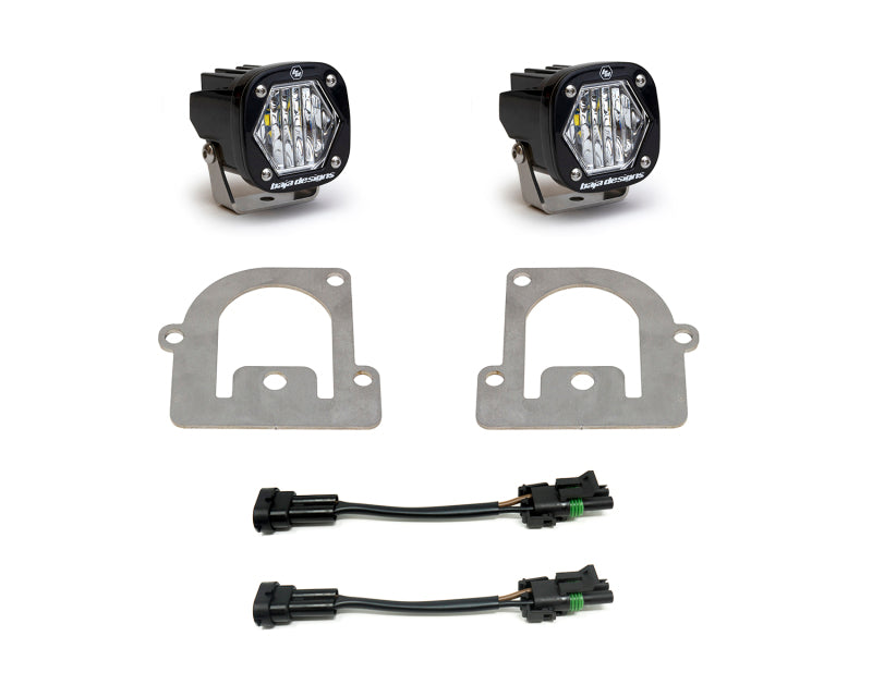 BAJA DESIGNS 21+ Ford Bronco Sport S1 WC LED Fog Pocket Light Kit - Clear