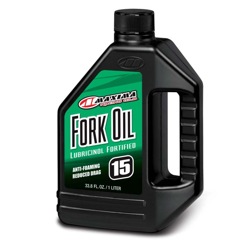 MAXIMA Fork Oil Standard Hydraulic 15wt - 1 Liter - Case of 12