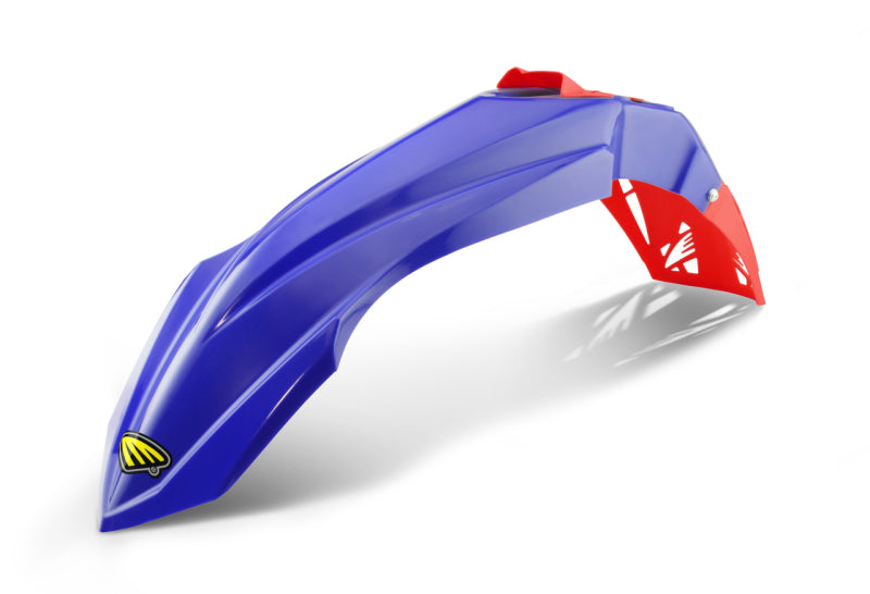 CYCRA 15-21 Yamaha YZ125 CYCRAlite Front Fender - Blue w/ Red Vent