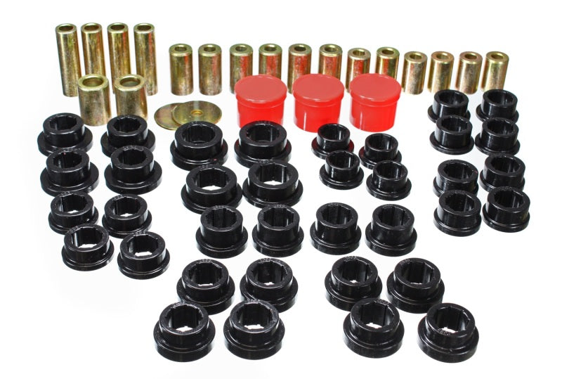 ENERGY SUSPENSION 02-09 350Z / 03-07 Infiniti G35 Coupe Black Rear Control Arm Bushing Set