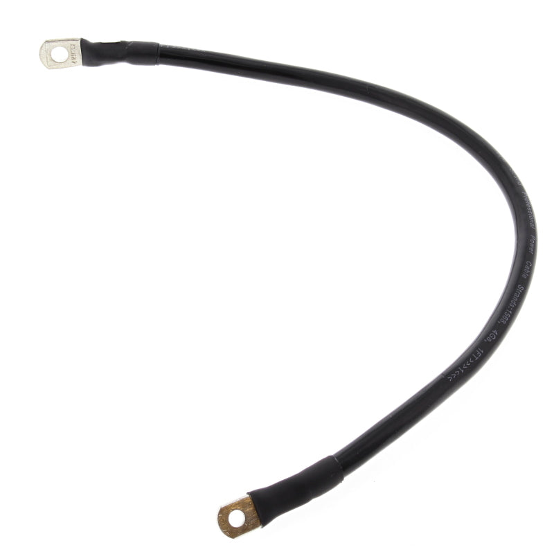 ALL BALLS RACING Battery Cable 19in - Black