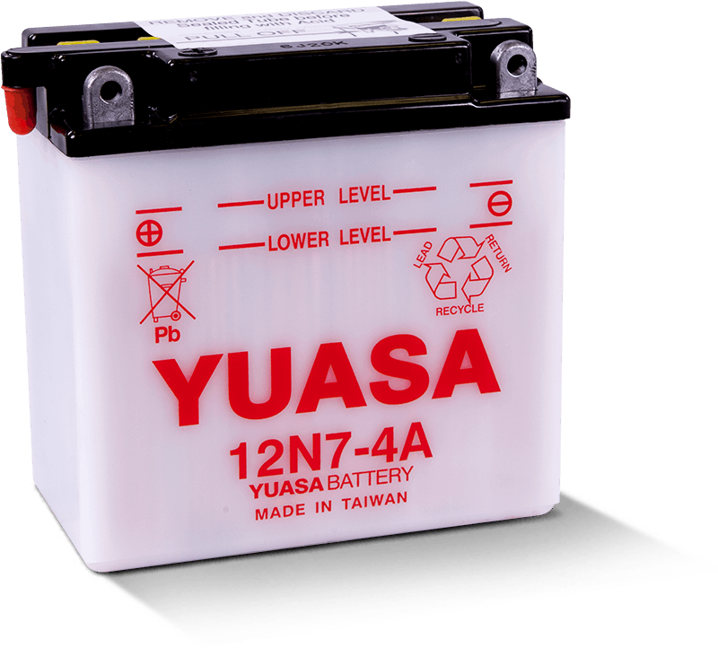 YUASA 12N7-4A Conventional 12 Volt Battery