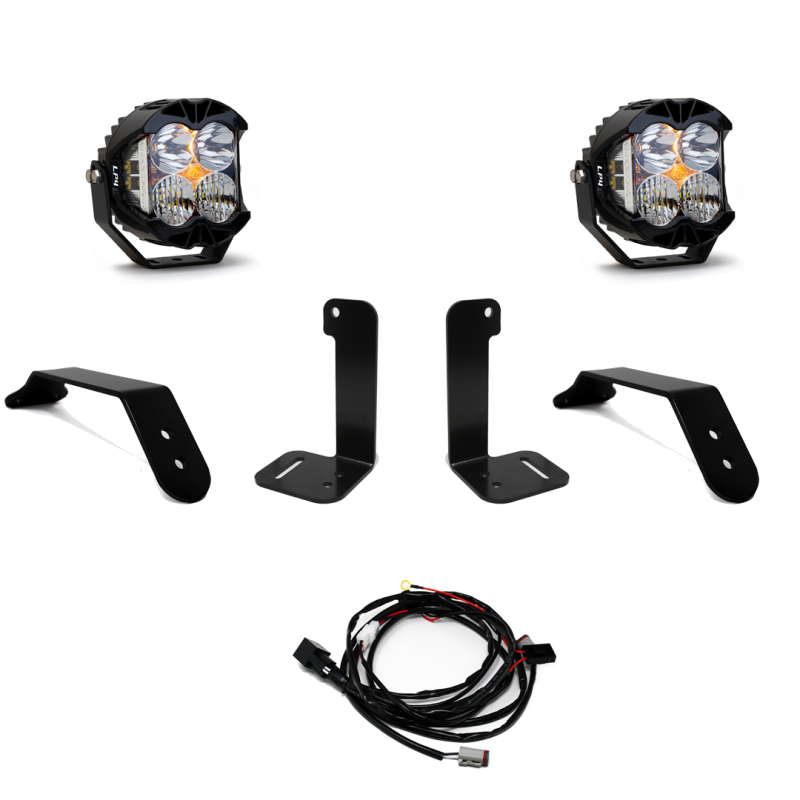 BAJA DESIGNS 2018+ Jeep JL/JT Dual LP4 Auxiliary Light Kit