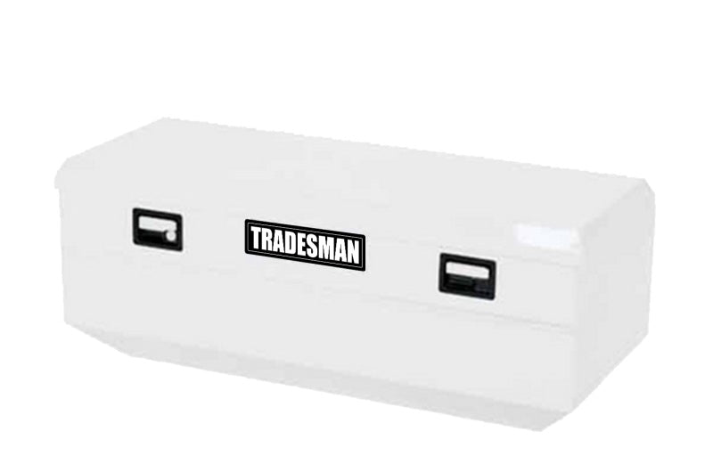 TRADESMAN Steel Flush Mount Truck Tool Box (60in.) - White