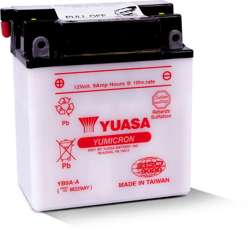 YUASA YB9A-A Yumicron 12 Volt Battery