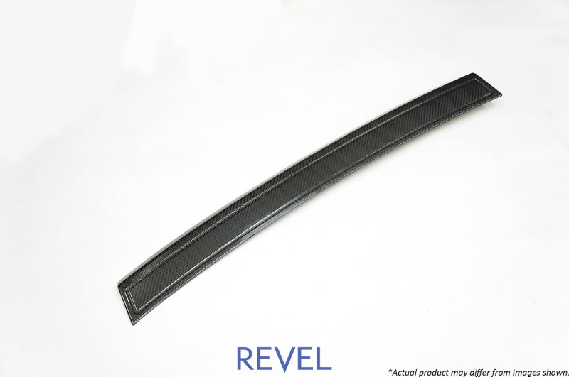 REVEL GT Dry Carbon Rear Bumper Applique 15-18 Subaru WRX/STI - 1 Piece