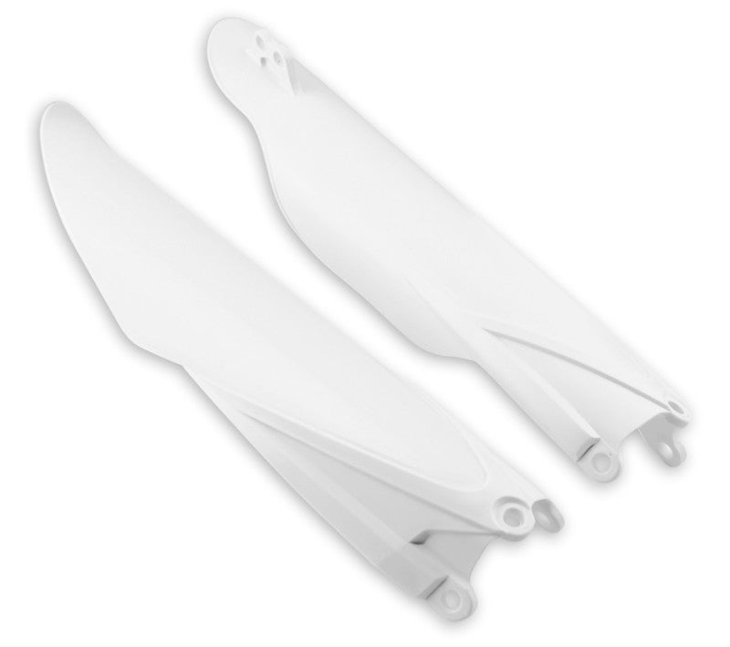 CYCRA 10+ Yamaha WR250F-450/YZ125-450FX Fork Guards - White