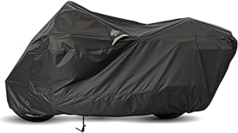 DOWCO Sportbike WeatherAll Plus Ratchet Motorcycle Cover - Black