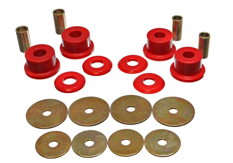 ENERGY SUSPENSION 90-94 Mitsubishi Eclipse AWD Red Sub-Frame Bushing Set