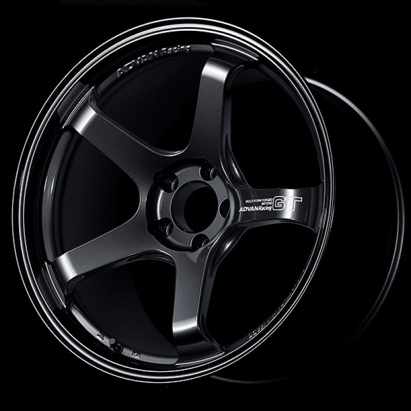 ADVAN GT Beyond 19x8.5 +45 5-100 Racing Titanium Black Wheel