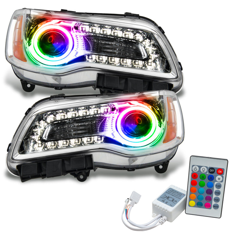 ORACLE 11-14 Chrysler 300C SMD HL - Chrome - NON HID - ColorSHIFT w/ Simple Controller SEE WARRANTY