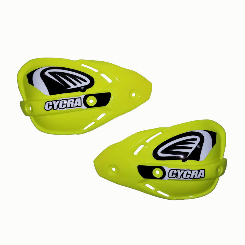 CYCRA 2019 Enduro Handshield Set - Flo. Yellow