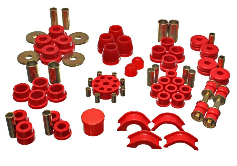 ENERGY SUSPENSION 70-70 Nissan 240Z Red Hyper-Flex Master Bushing Set