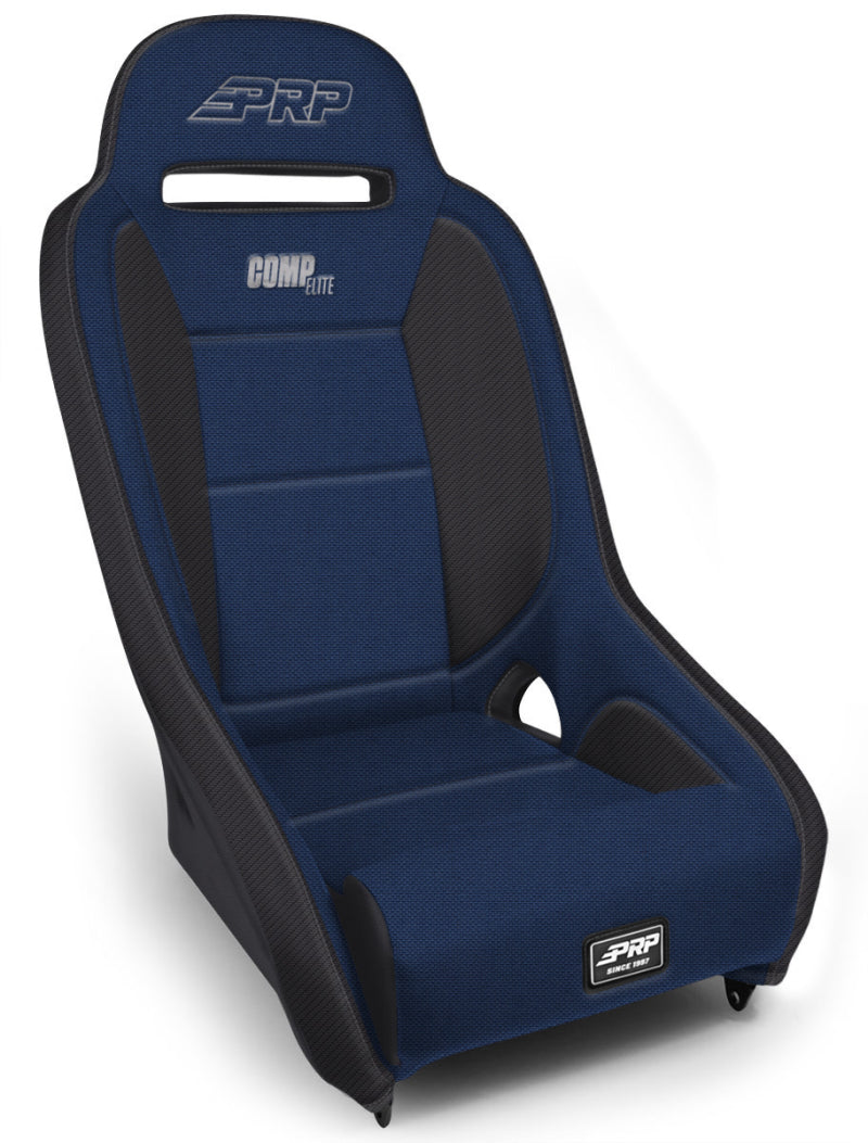 PRP Comp Elite Suspension Seat- Blue/Black