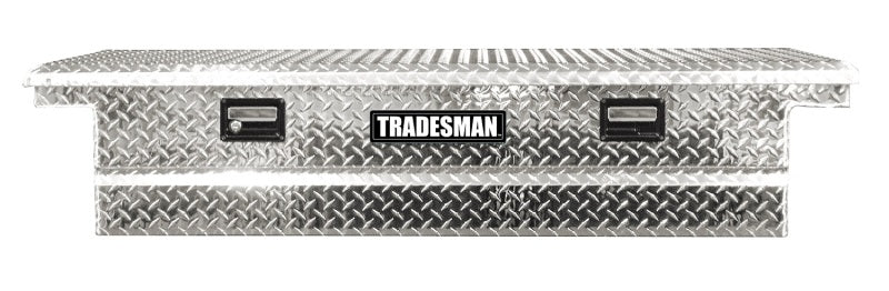 TRADESMAN Aluminum Economy Cross Bed Low-Profile Truck Tool Box (70in.) - Brite