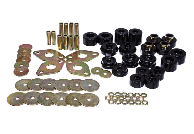 ENERGY SUSPENSION 00-02 Toyota 4-Runner 2WD/4WD Black Body Mount Bushing Set