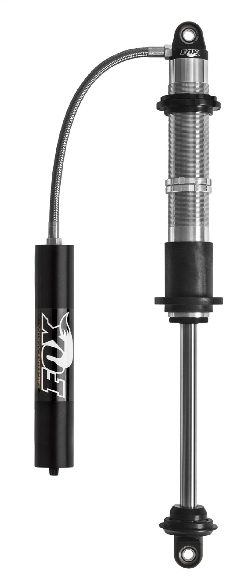 FOX 2.0 Factory Series 10in. Remote Res. Coilover Shock w/DSC Adj. - Blk/Zinc