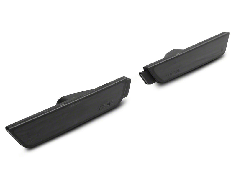 RAXIOM 10-15 Chevrolet Camaro Axial Series LED Front and Rear Side Markers- Smoked