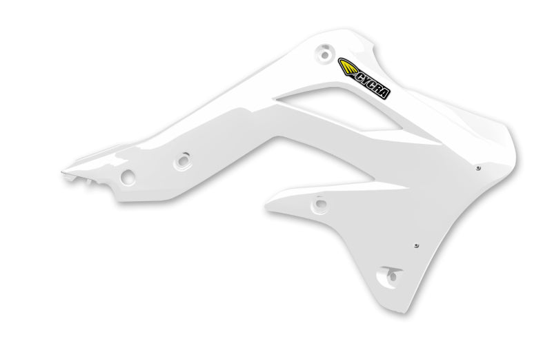 CYCRA 12-15 Kawasaki KX450F Radiator Shroud - White