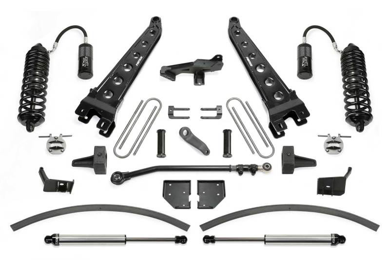 FABTECH 17-21 Ford F250/F350 4WD Diesel 8in Rad Arm Sys w/4.0 & 2.25