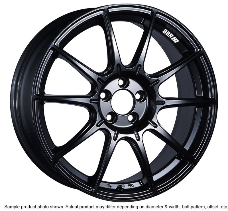 SSR GTX01 Flat Black Wheel