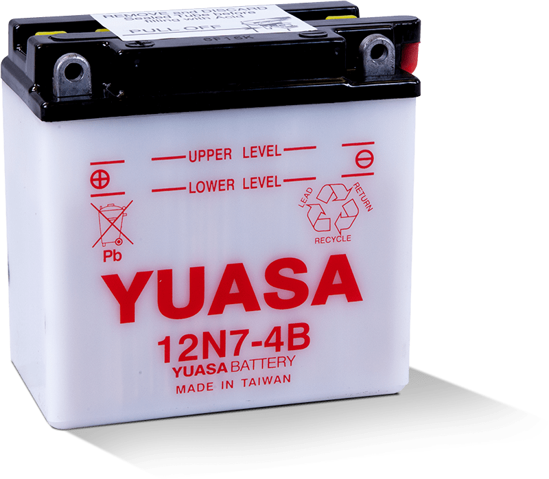 YUASA 12N7-4B Conventional 12 Volt Battery