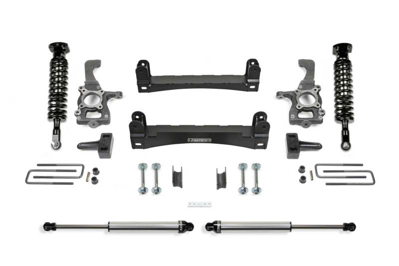 FABTECH 15-20 Ford F150 2WD 4in Perf Sys w/2.5 & 2.25