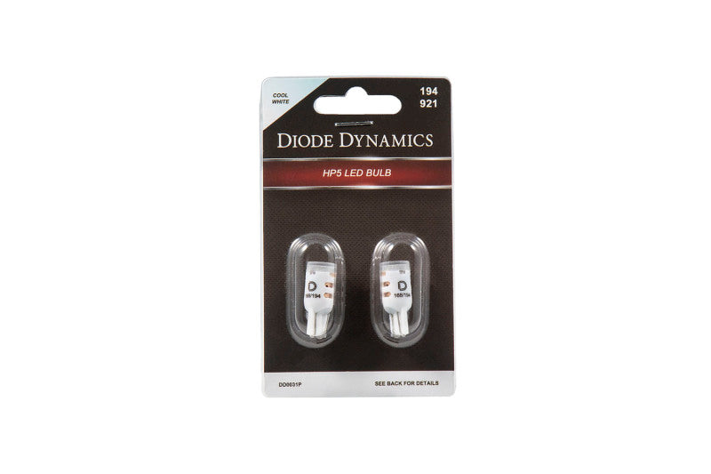 DIODE DYNAMICS 194 LED Bulb HP5 LED - Blue (Pair)