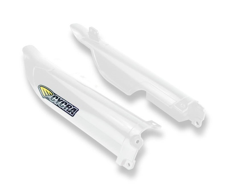 CYCRA 12-16 Kawasaki KX250F-450F Fork Guards - White