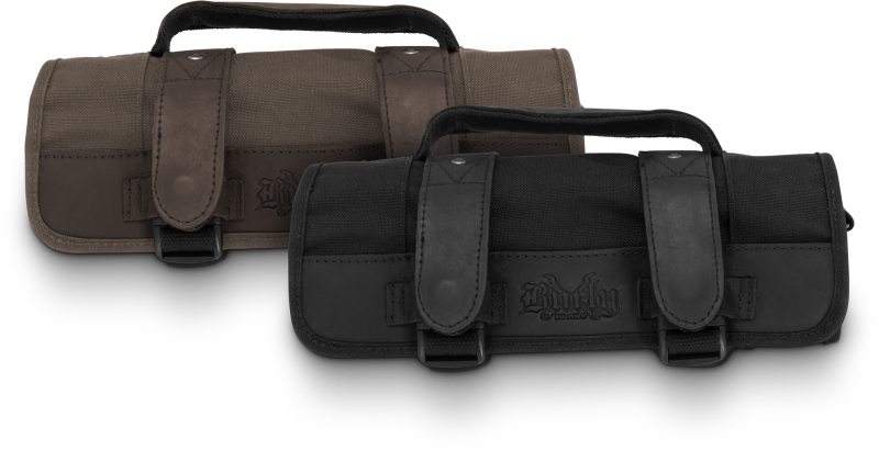 BURLY BRAND Voyager Tool Roll - Dark Oak