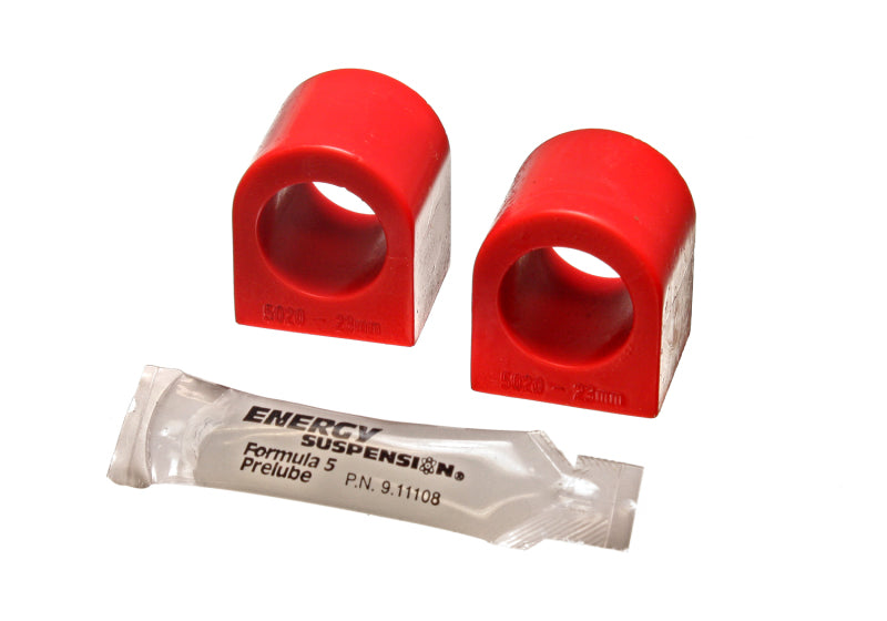 ENERGY SUSPENSION 79-83 Nissan 280ZX Red 23mm Front Sway Bar Frame Bushings